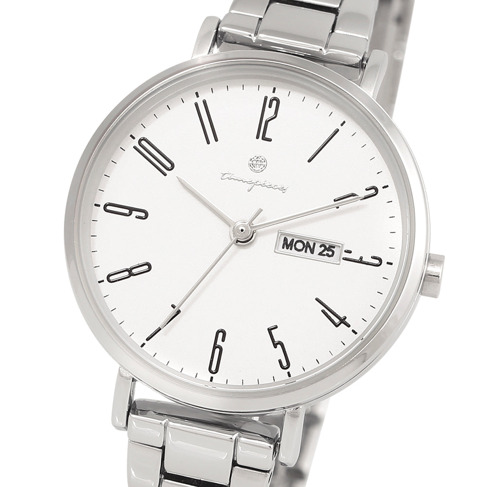 OST - Daily Silver Women's Couple Metal Watch