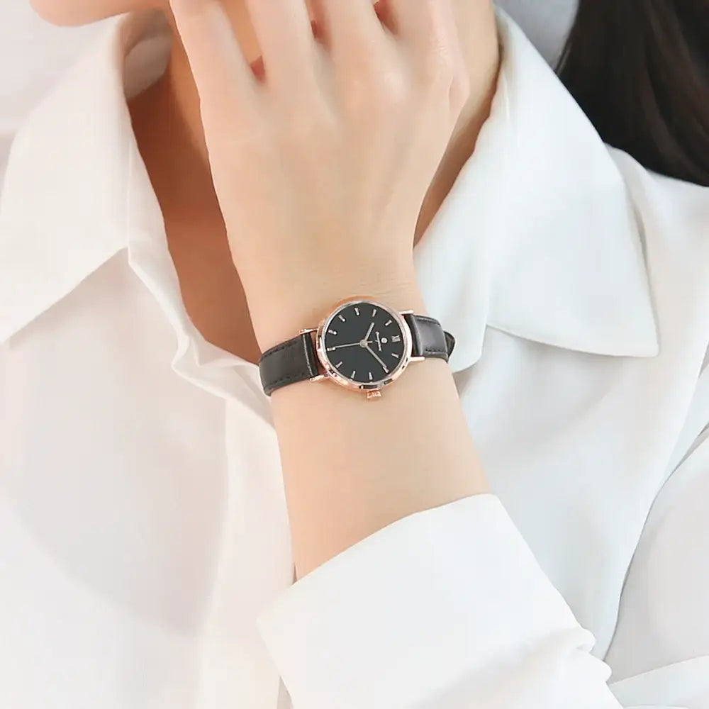 OST - BINDEX Women's Couple Leather Watch - OST - Watch - Harumio