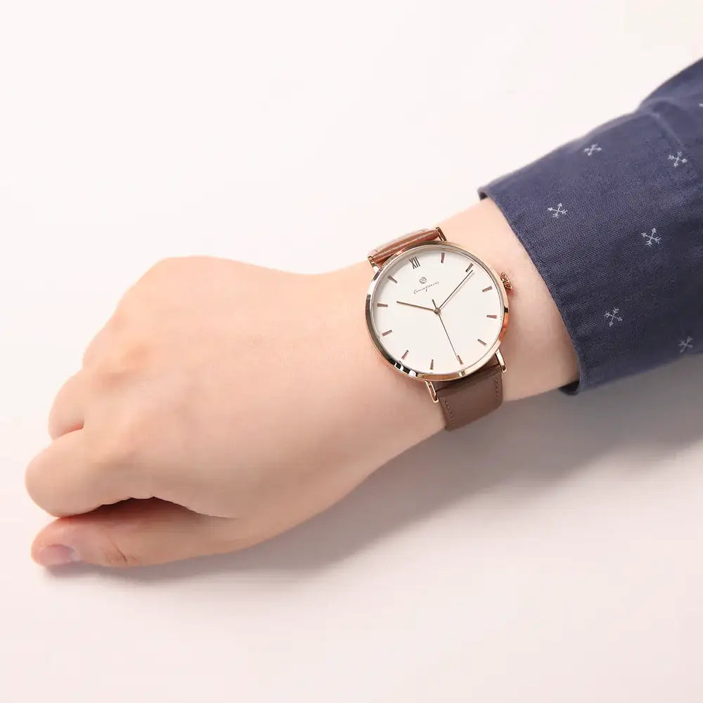 OST - BINDEX Men's Couple Leather Watch - OST - Watch - Harumio