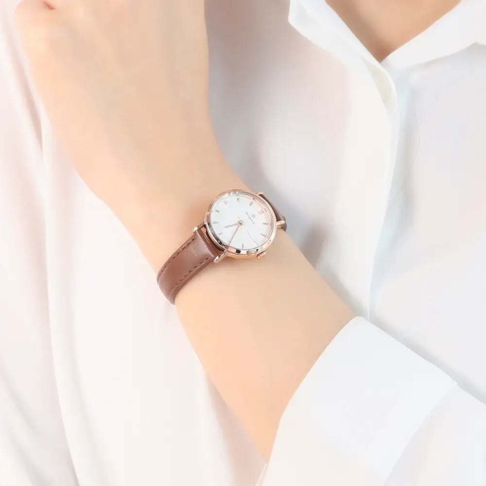 OST - BINDEX Women's Couple Leather Watch - OST - Watch - Harumio
