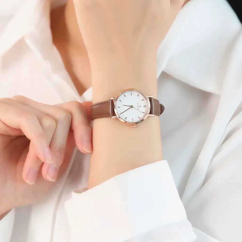 OST - BINDEX Women's Couple Leather Watch - OST - Watch - Harumio