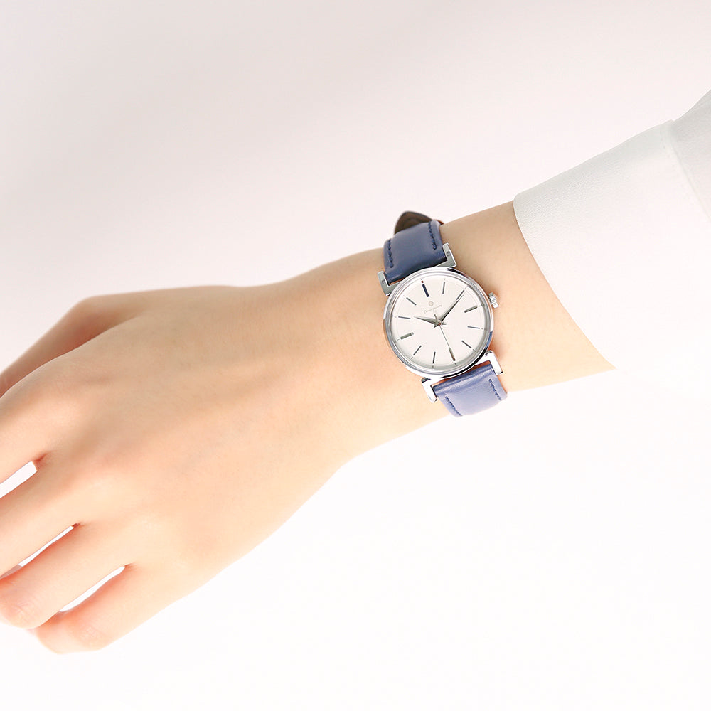 OST - Vivid Blue Casual Ladies Leather Watch