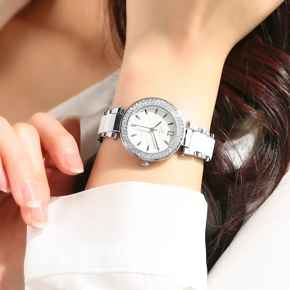 OST - Round Cubic Women's Metal Watch - OST - Watch - Harumio