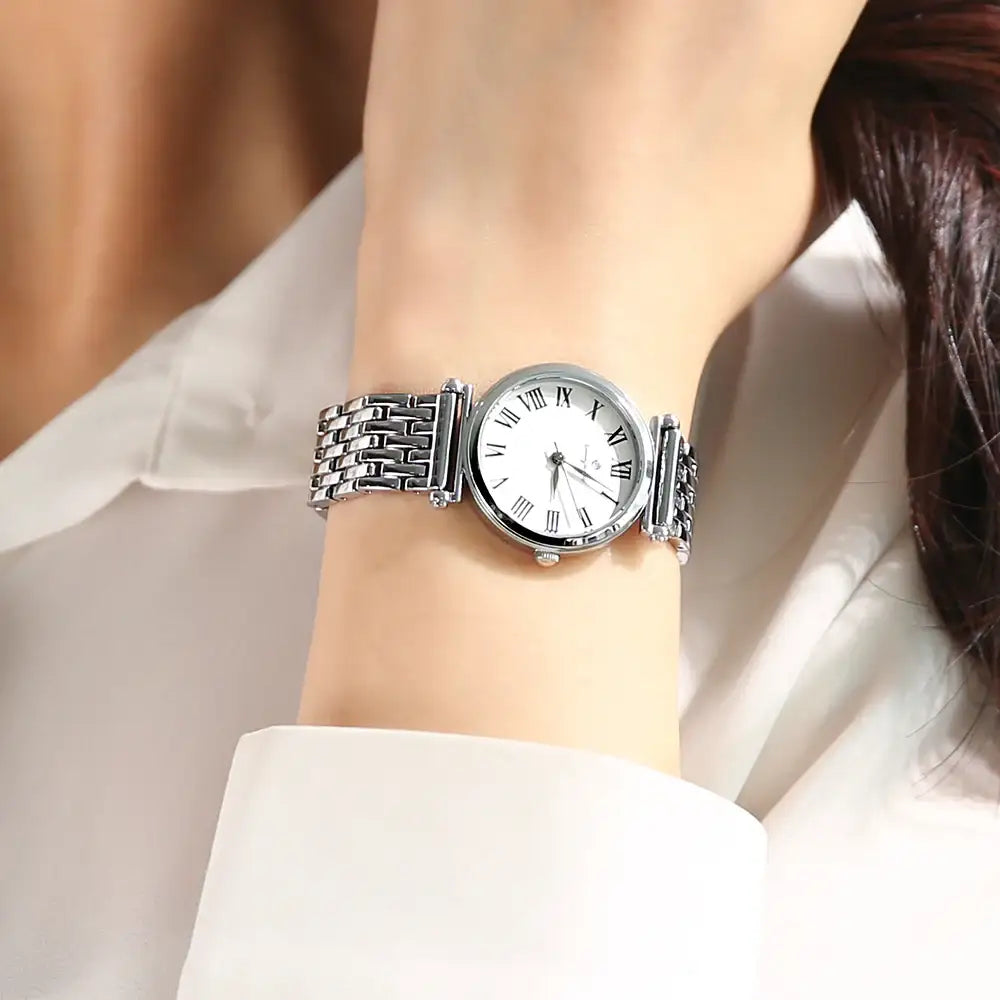 OST - Roman Dial Women's Metal Watch - OST - Watch - Harumio
