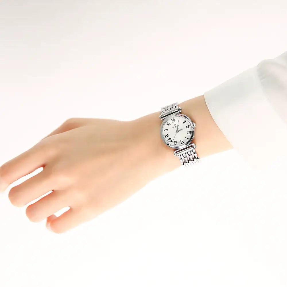 OST - Roman Dial Women's Metal Watch - OST - Watch - Harumio
