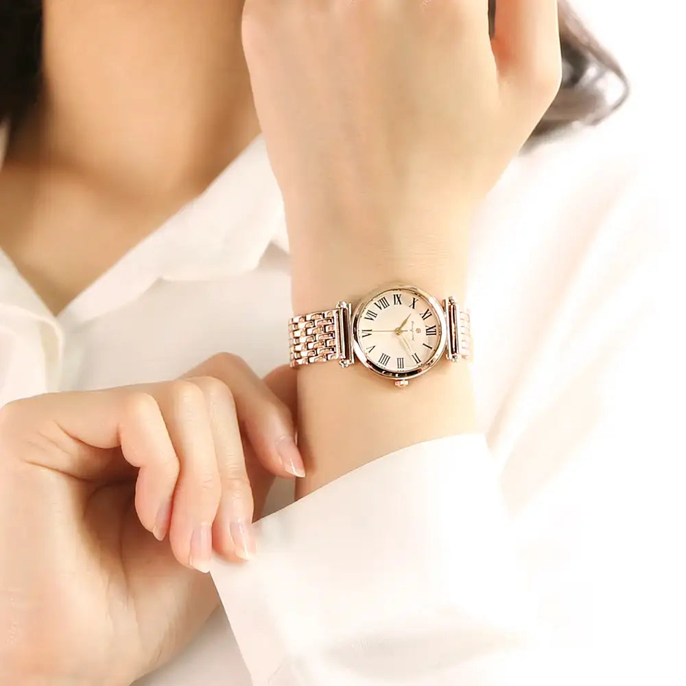 OST - Roman Dial Women's Metal Watch - OST - Watch - Harumio
