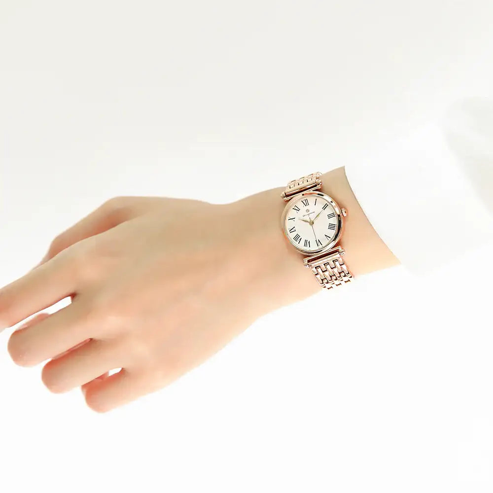 OST - Roman Dial Women's Metal Watch - OST - Watch - Harumio