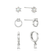 OST - Summer Basic Silver Package Earrings - OST - Jewelry - Harumio