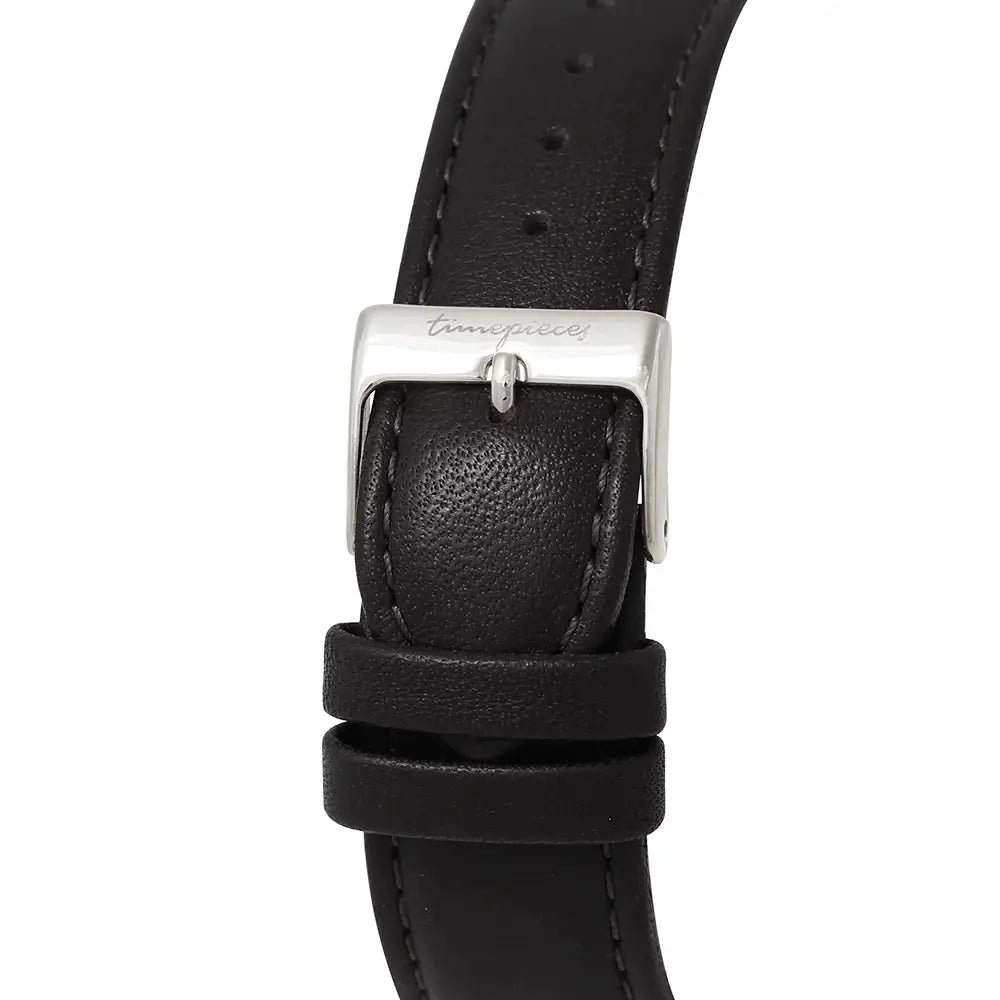 OST - Modern Time Roman Black Leather Watch (Men) - OST - Watch - Harumio