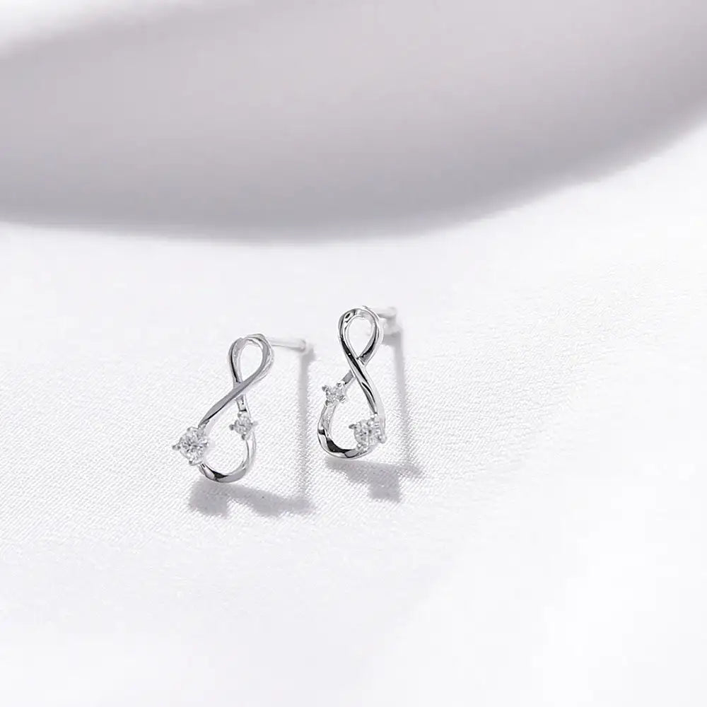 OST - Cutie Mobius Silver Earrings - OST - Jewelry - Harumio