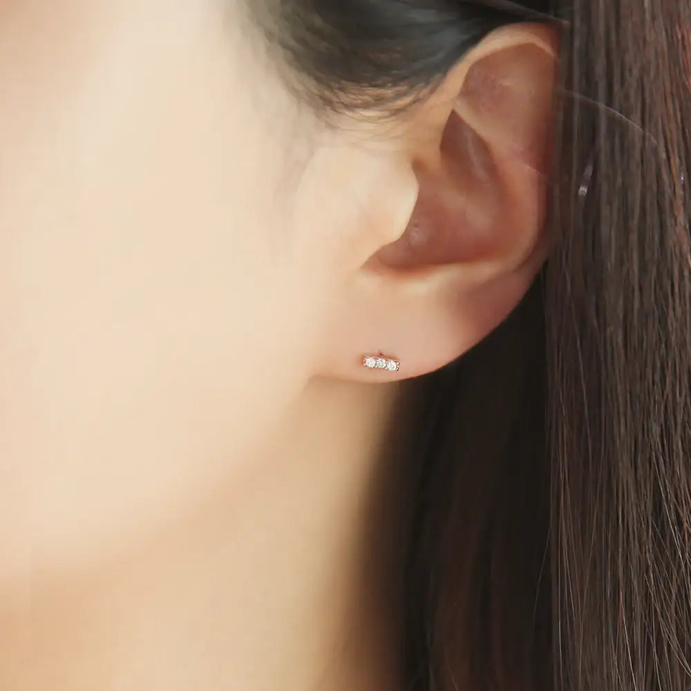 OST - Cubic Aurora Silver Package Earrings - OST - Jewelry - Harumio