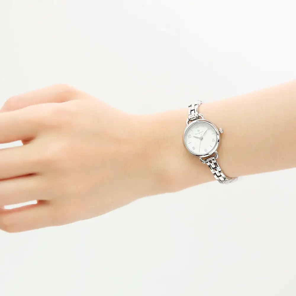 OST - Summer White Daily Silver Women's Metal Watch - OST - Watch - Harumio