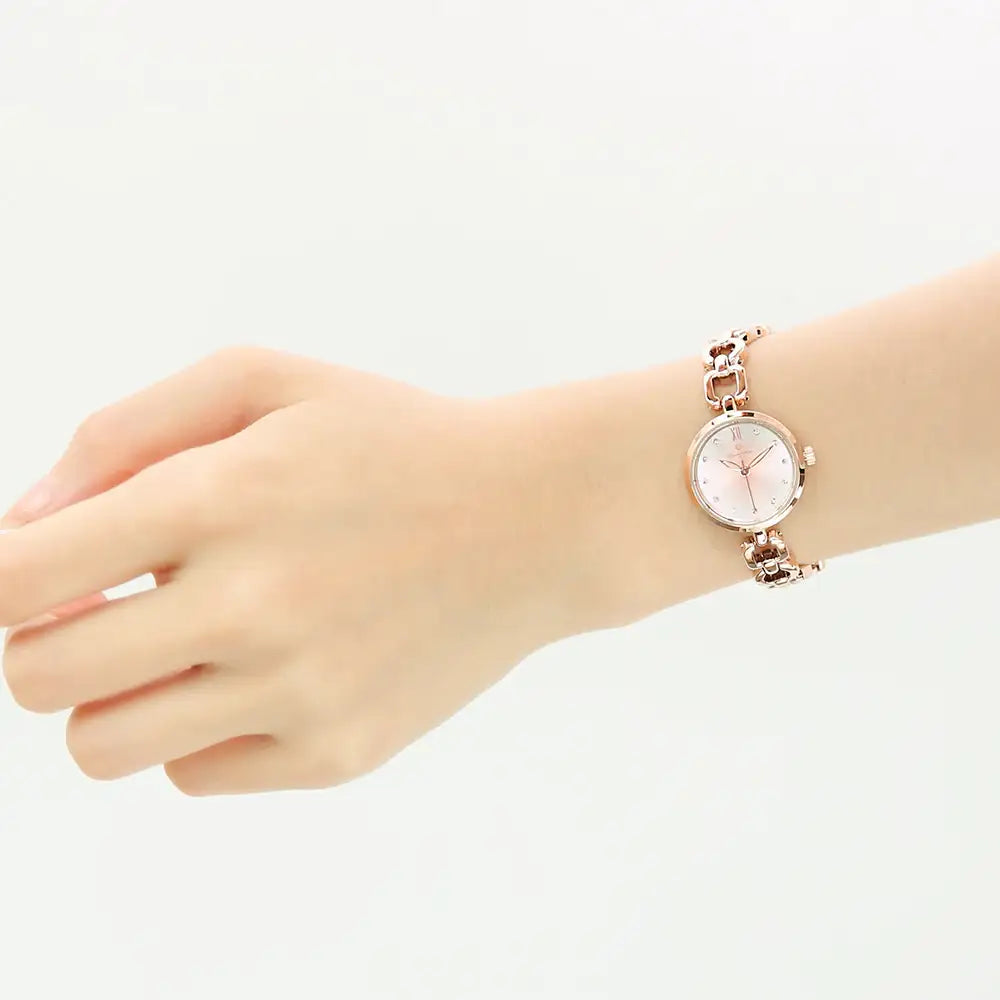 OST - Summer Peach Pink Rose Gold Women's Metal Watch - OST - Watch - Harumio