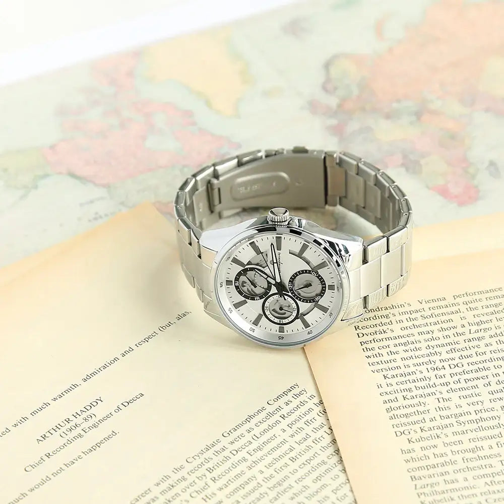 OST - Summer Timepiece Silver Men's Couple Metal Watch - OST - Watch - Harumio