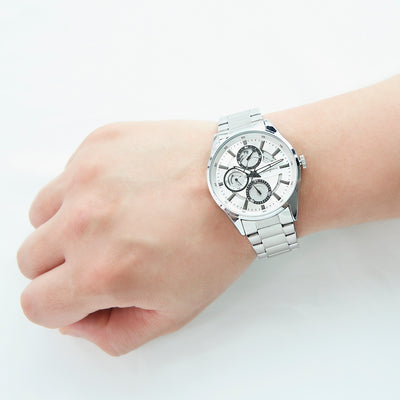 OST - Summer Timepiece Silver Men's Couple Metal Watch