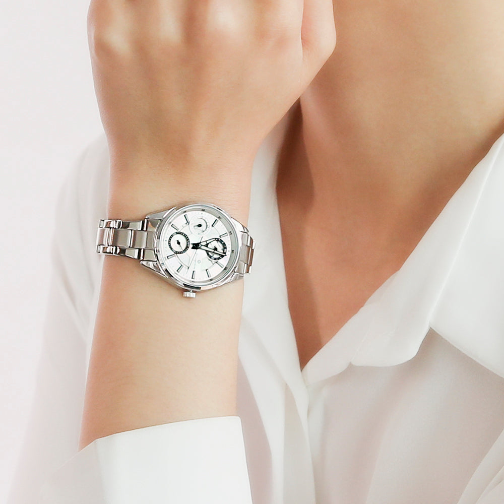 OST - Summer Timepiece Silver Women's Couple Metal Watch