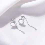 OST - Summer Aqua Silver Earrings - OST - Jewelry - Harumio