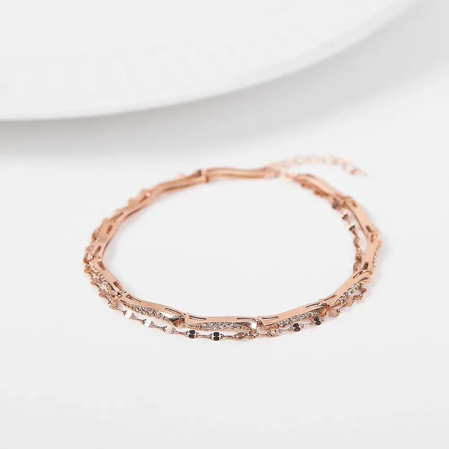 CLUE - Double Layered Bracelet - CLUE - Jewelry - Harumio
