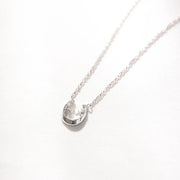OST - Dazzling Lucky Horseshoe Silver Necklace - OST - Jewelry - Harumio