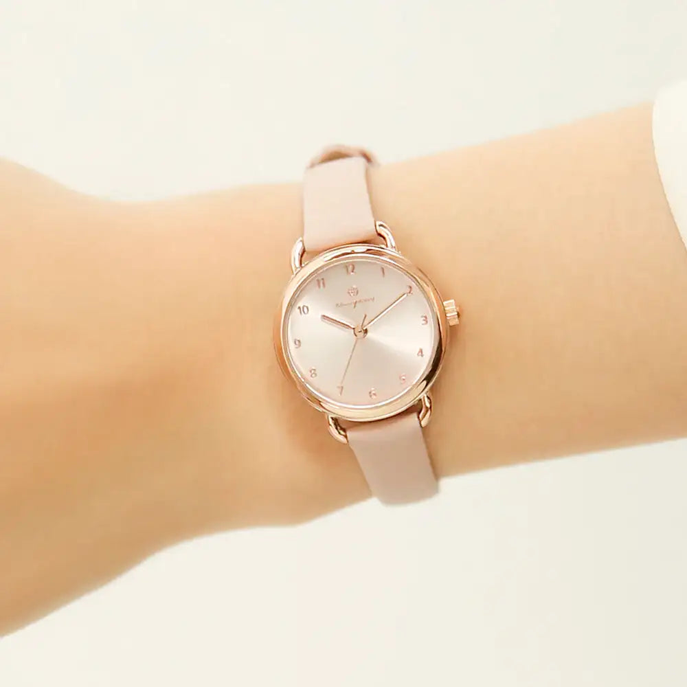 OST - Dream & Lucky Cheer Indy Pink Women's Leather Watch - OST - Watch - Harumio