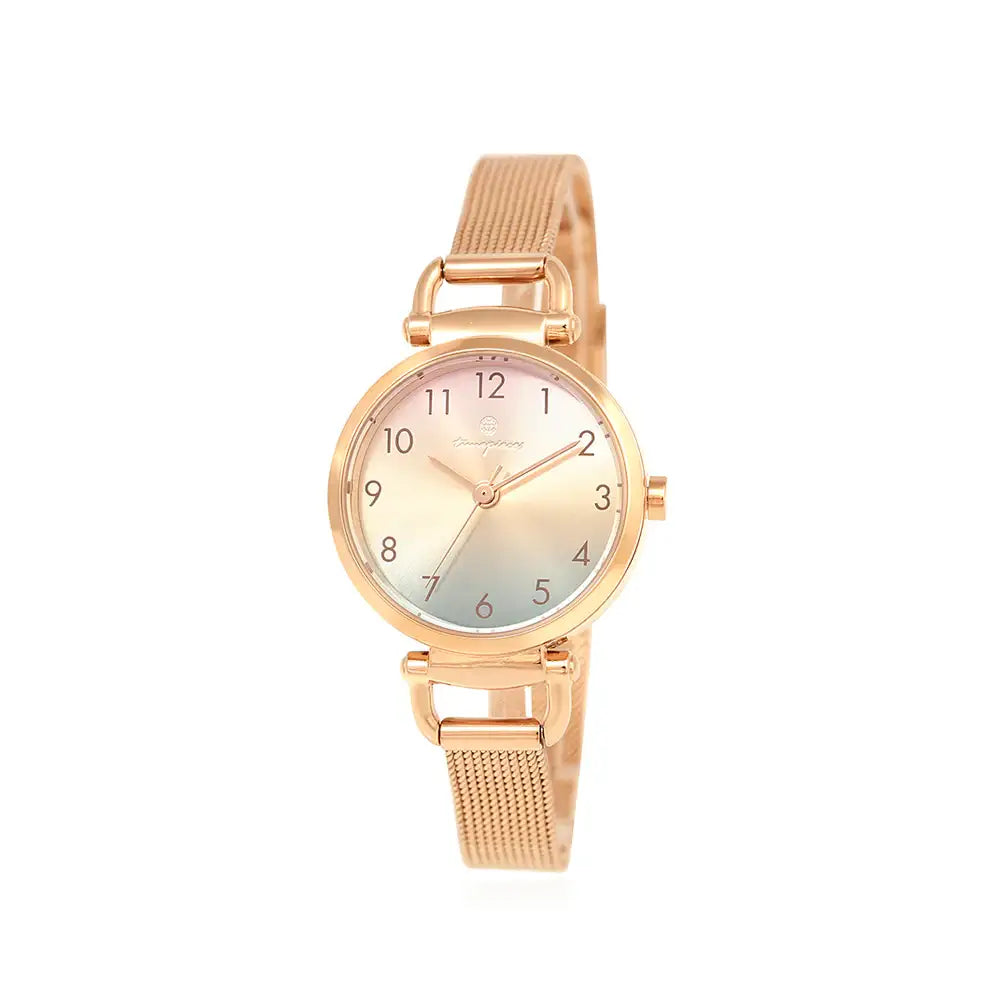 OST - Dreams and Luck Lemon Mint Rose Gold Women's Mesh Watch - OST - Watch - Harumio