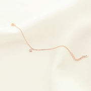 OST - Square Cubic Charm Rose Gold Bracelet - OST - Jewelry - Harumio