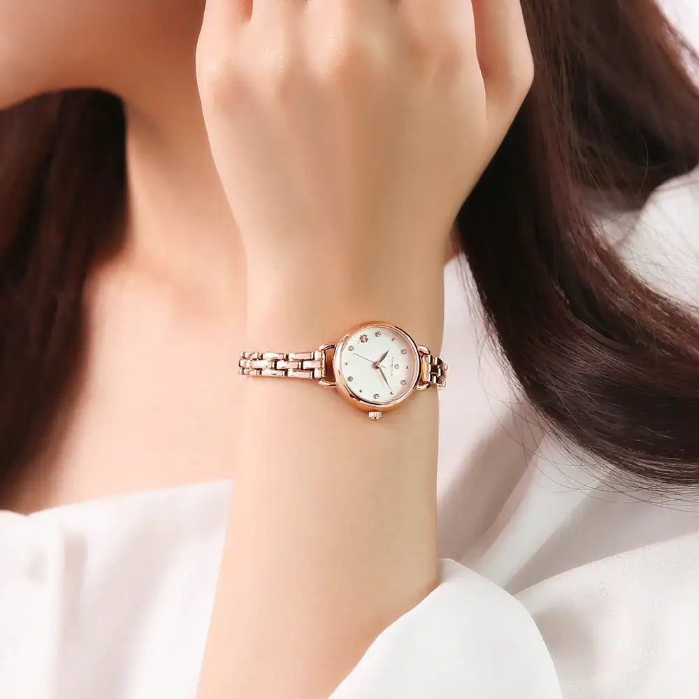 OST - Lucky Shamrock Rose Gold Metal Watch - OST - Watch - Harumio