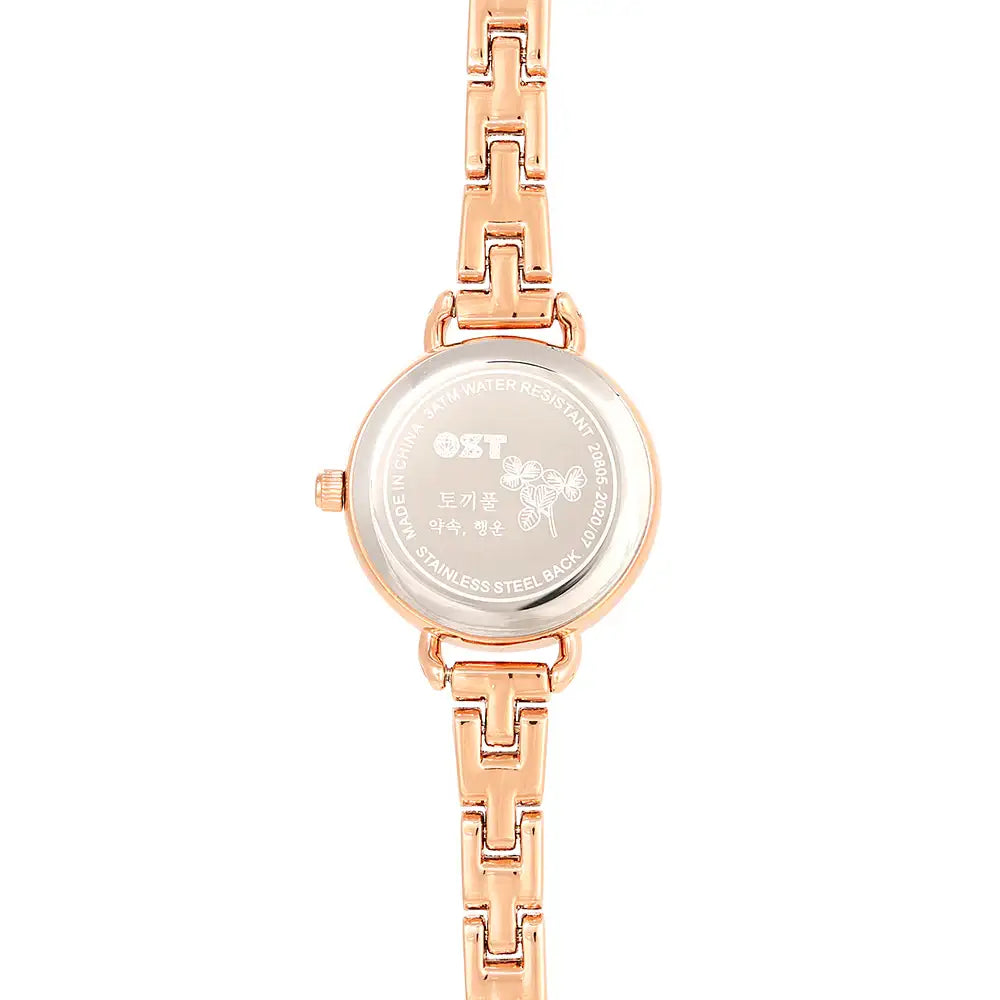 OST - Lucky Shamrock Rose Gold Metal Watch - OST - Watch - Harumio