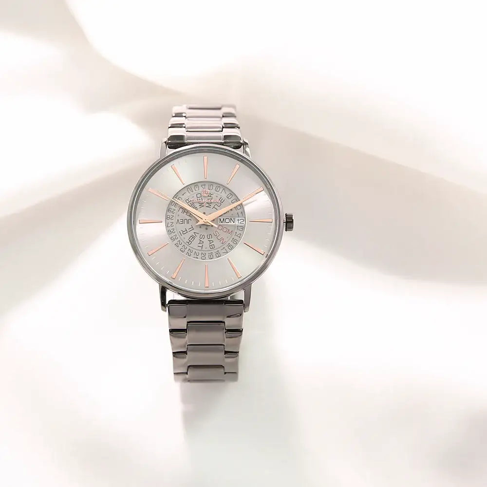 OST - Summer Cool Gray Men's Couple Metal Watch - OST - Watch - Harumio