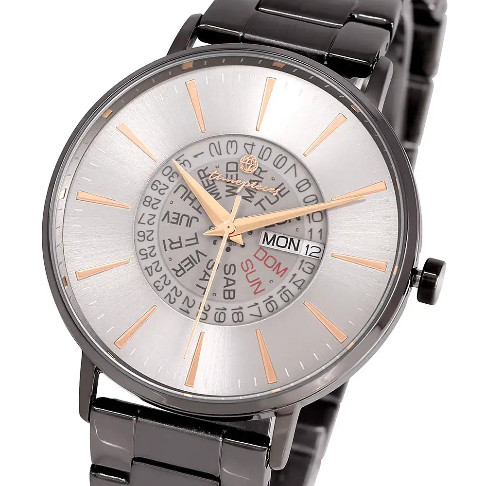 OST - Summer Cool Gray Men's Couple Metal Watch - OST - Watch - Harumio
