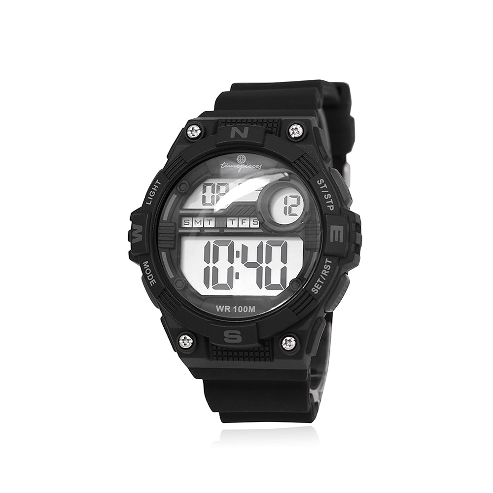 OST - Matte Waterproof Men's Digital Jelly Watch