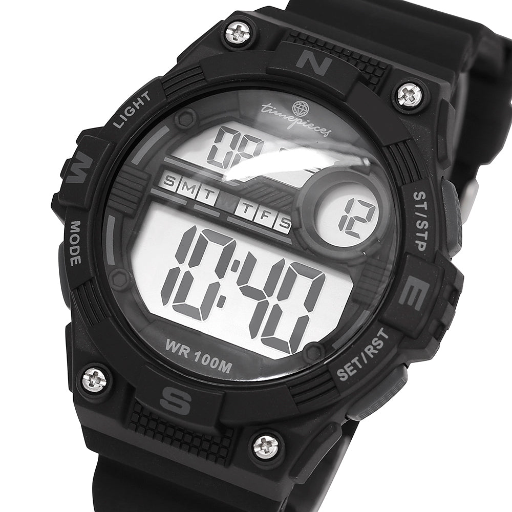 OST - Matte Waterproof Men's Digital Jelly Watch