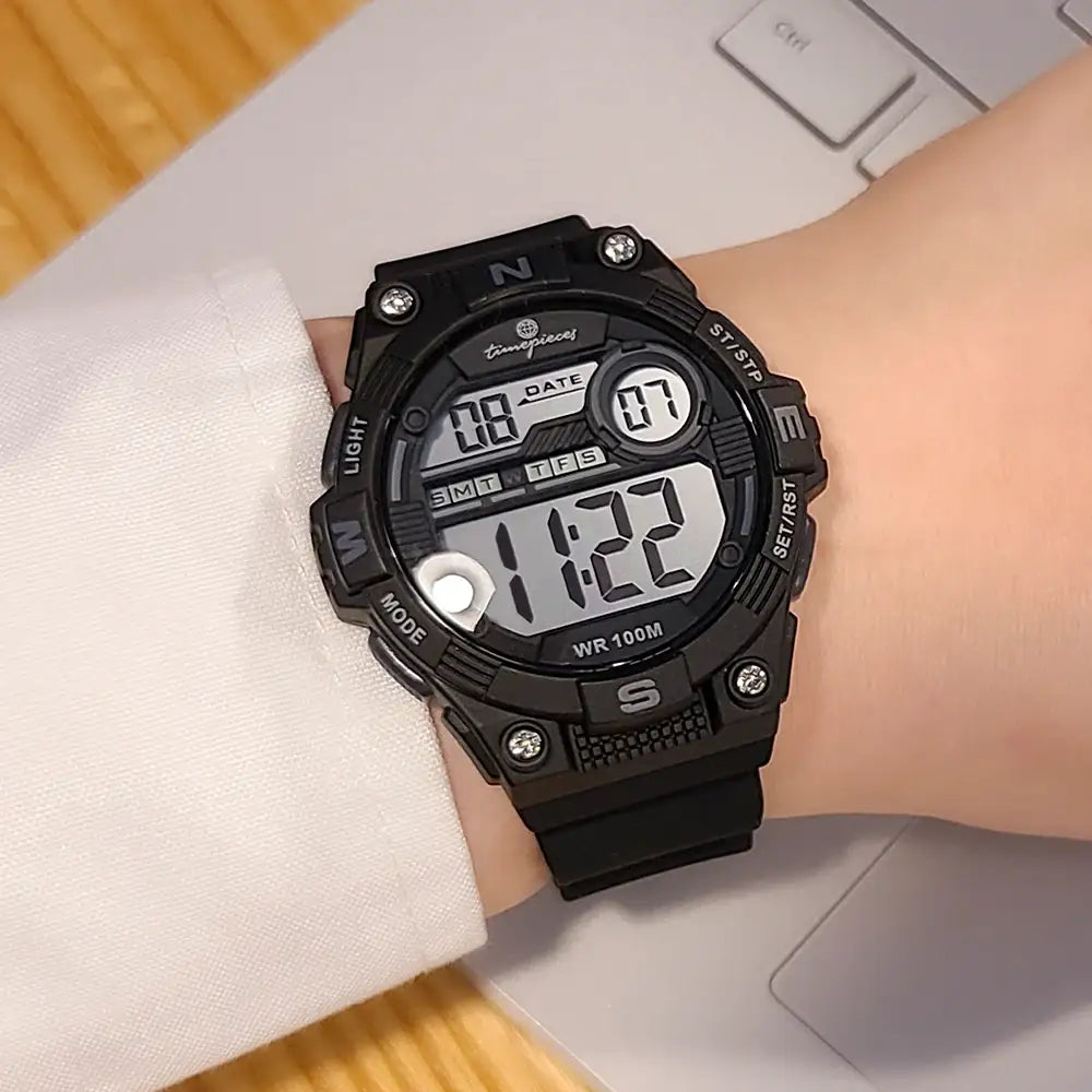 OST - Matte Waterproof Men's Digital Jelly Watch - OST - Watch - Harumio