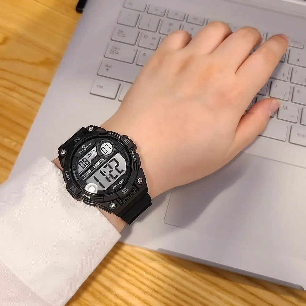 OST - Matte Waterproof Men's Digital Jelly Watch - OST - Watch - Harumio