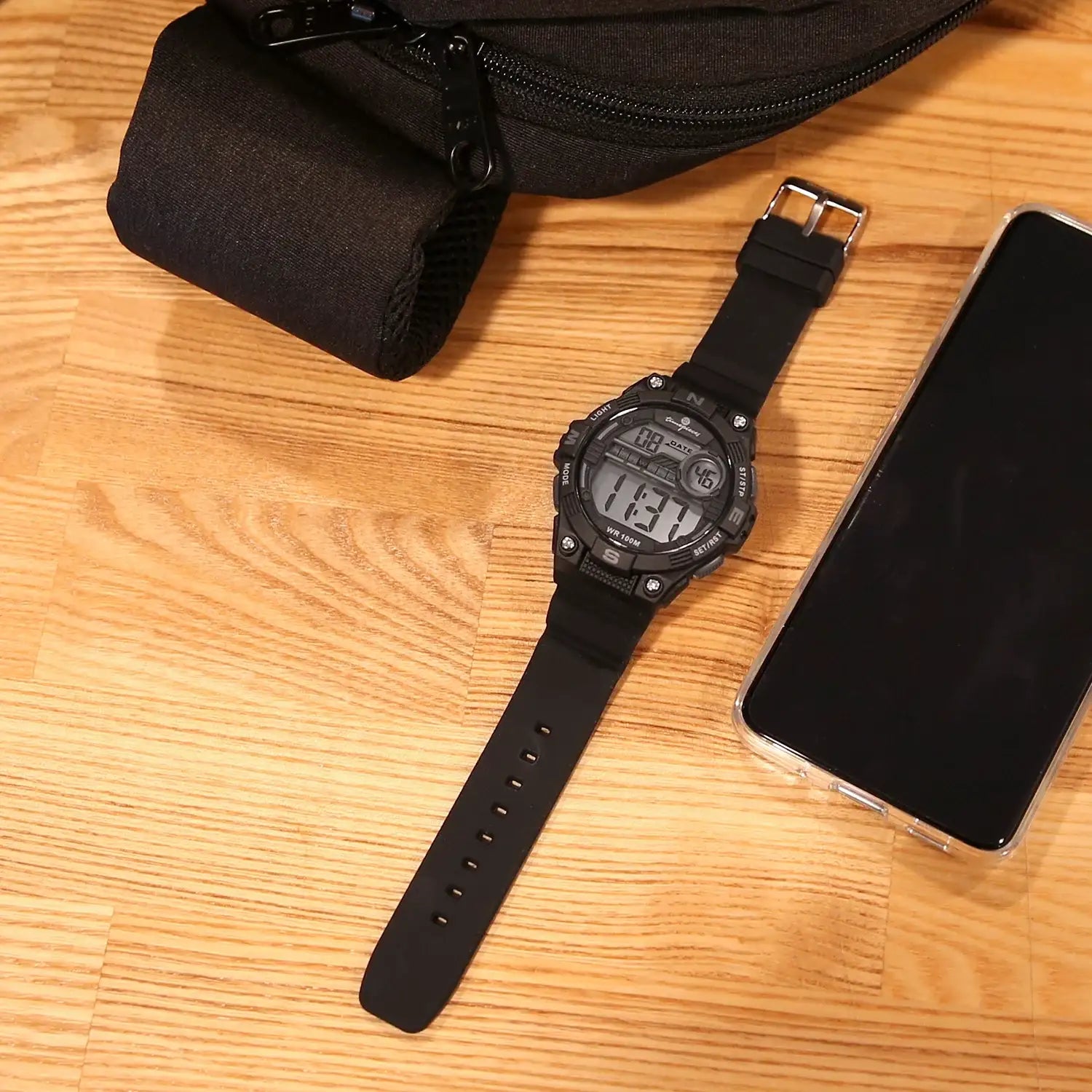 OST - Matte Waterproof Men's Digital Jelly Watch - OST - Watch - Harumio
