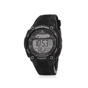 OST - Matte Dark Black Waterproof Men's Digital Jelly Watch - OST - Watch - Harumio
