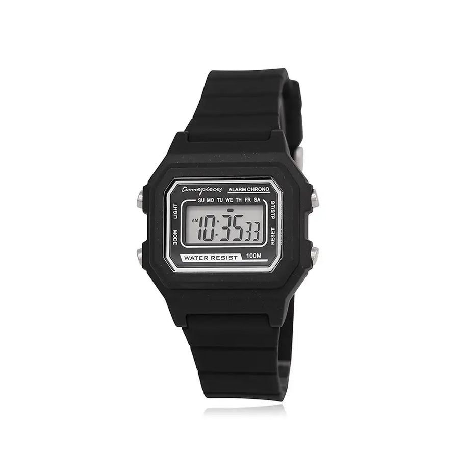 OST - Matte Black Glitter Waterproof Women's Digital Watch - OST - Watch - Harumio
