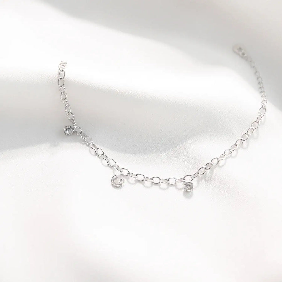 OST - Smile Coin Silver Bracelet - OST - Jewelry - Harumio