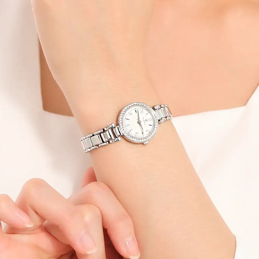 OST - Dream & Lucky Cheer Cubic Round Women's Metal Watch - OST - Watch - Harumio