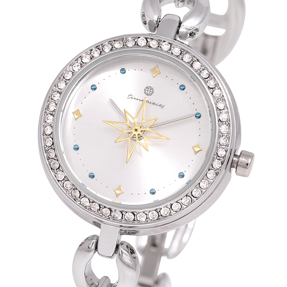 OST - Dreams and Luck Starlight Garden Silver Women's Metal Watch