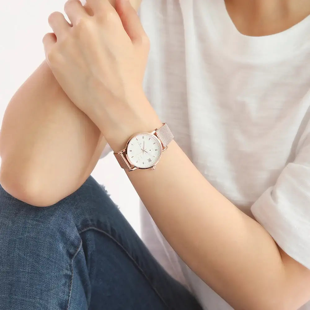 OST - Day Change Unisex Mesh Watch - OST - Watch - Harumio