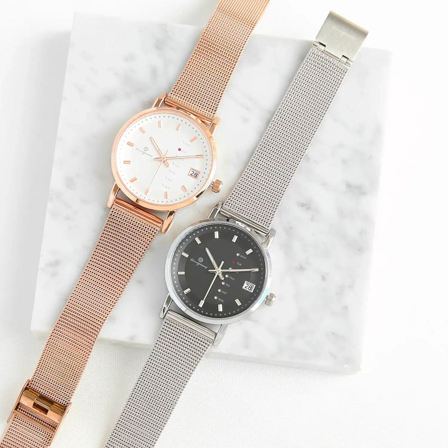 OST - Day Change Unisex Mesh Watch - OST - Watch - Harumio