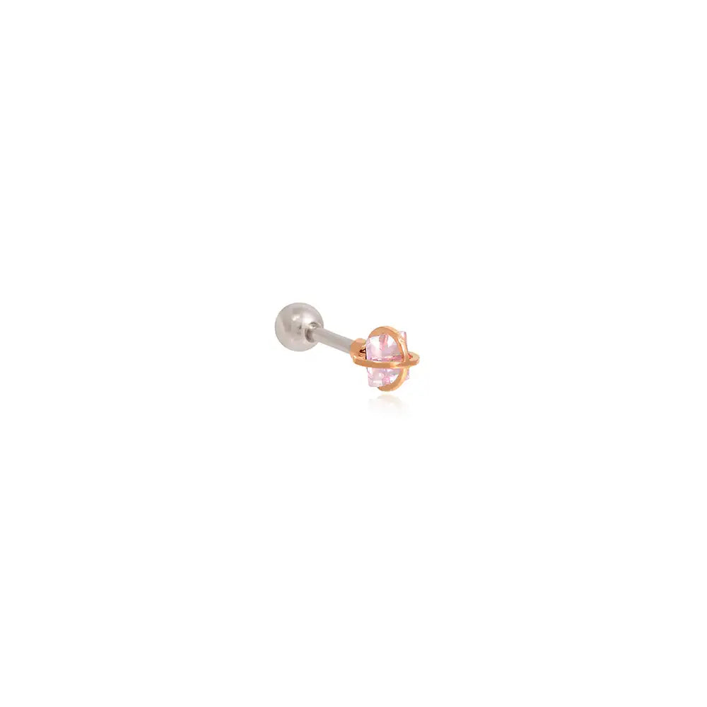 OST - Brilliant Violet Steel Ear Pierce - OST - Jewelry - Harumio
