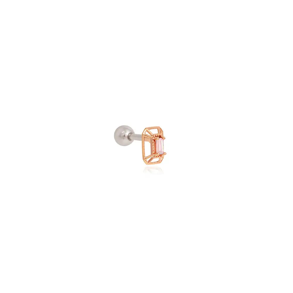OST - Brilliant Violet Steel Ear Pierce - OST - Jewelry - Harumio