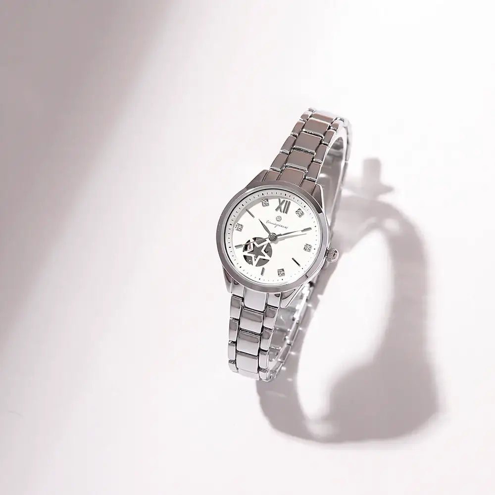 OST - My Star Luminous Dial Women's Silver Metal Watch - OST - Watch - Harumio