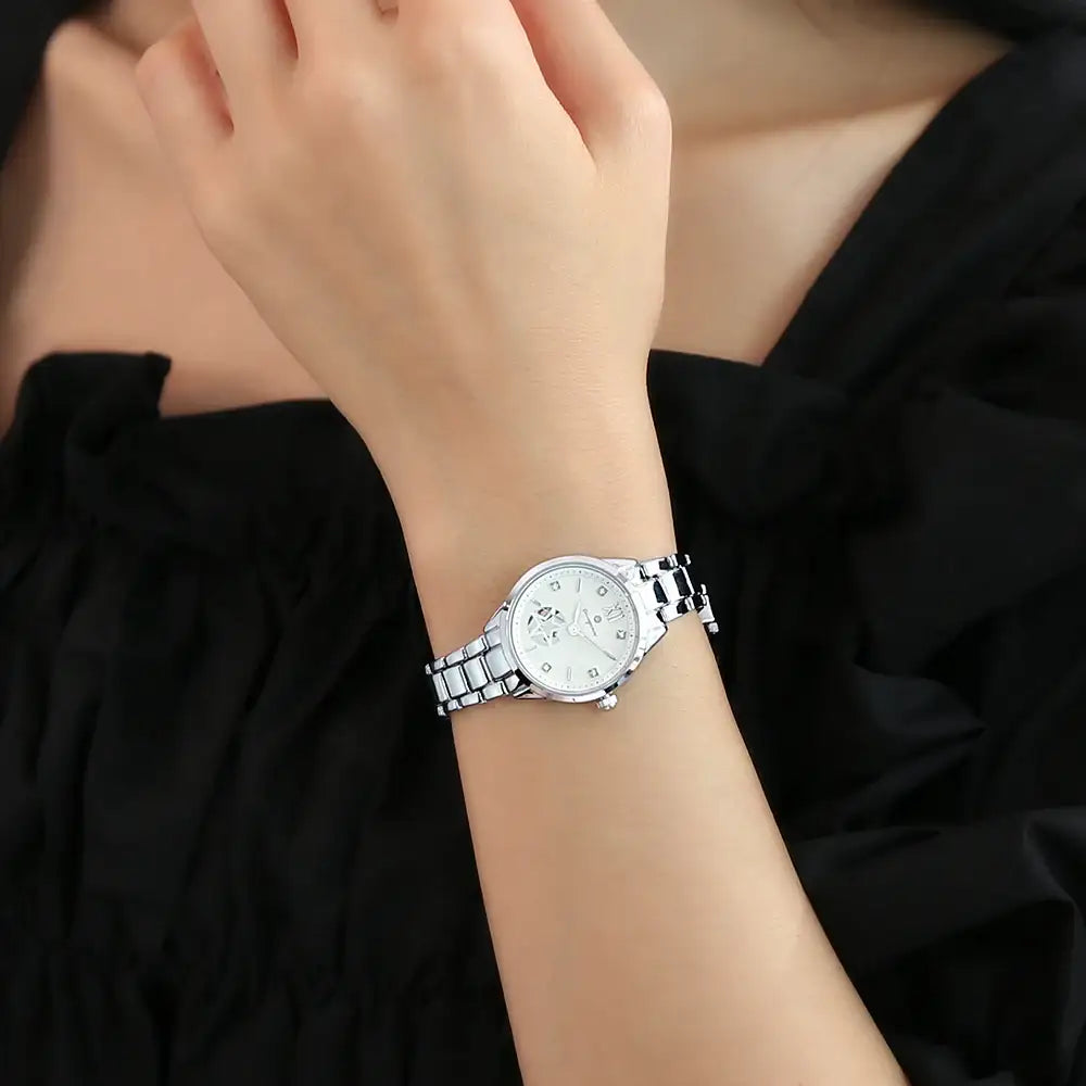 OST - My Star Luminous Dial Women's Silver Metal Watch - OST - Watch - Harumio