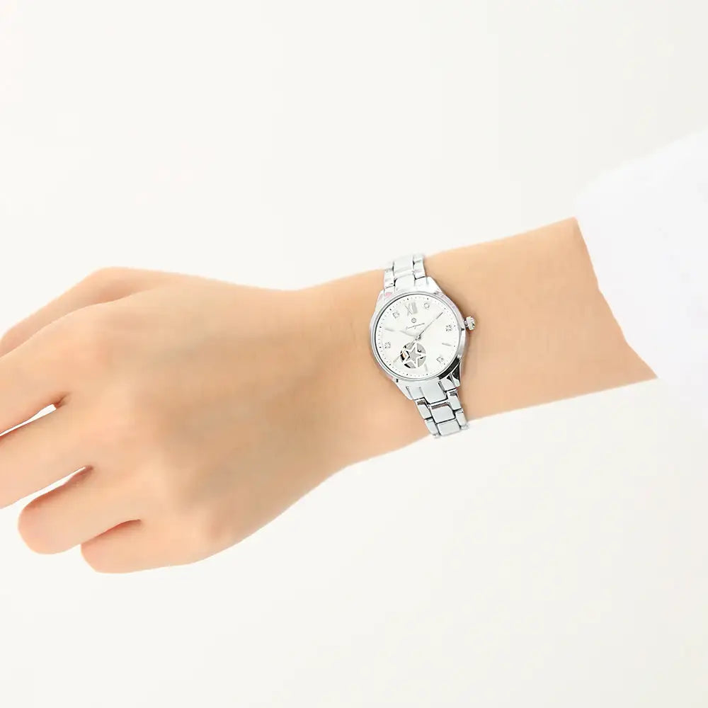 OST - My Star Luminous Dial Women's Silver Metal Watch - OST - Watch - Harumio