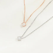 OST - Chic Square Cubic Necklace - OST - Jewelry - Harumio