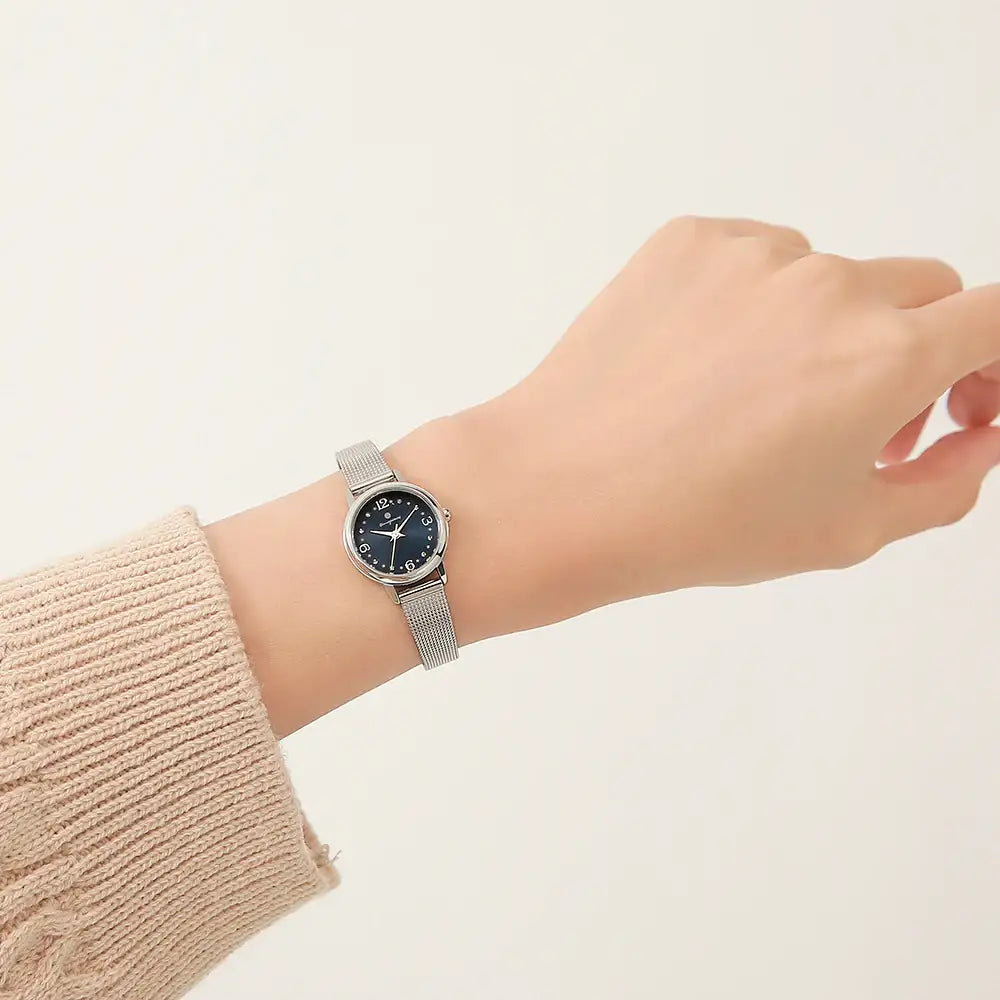 OST - Little Star Between Time Silver Women's Mesh Watch - OST - Watch - Harumio