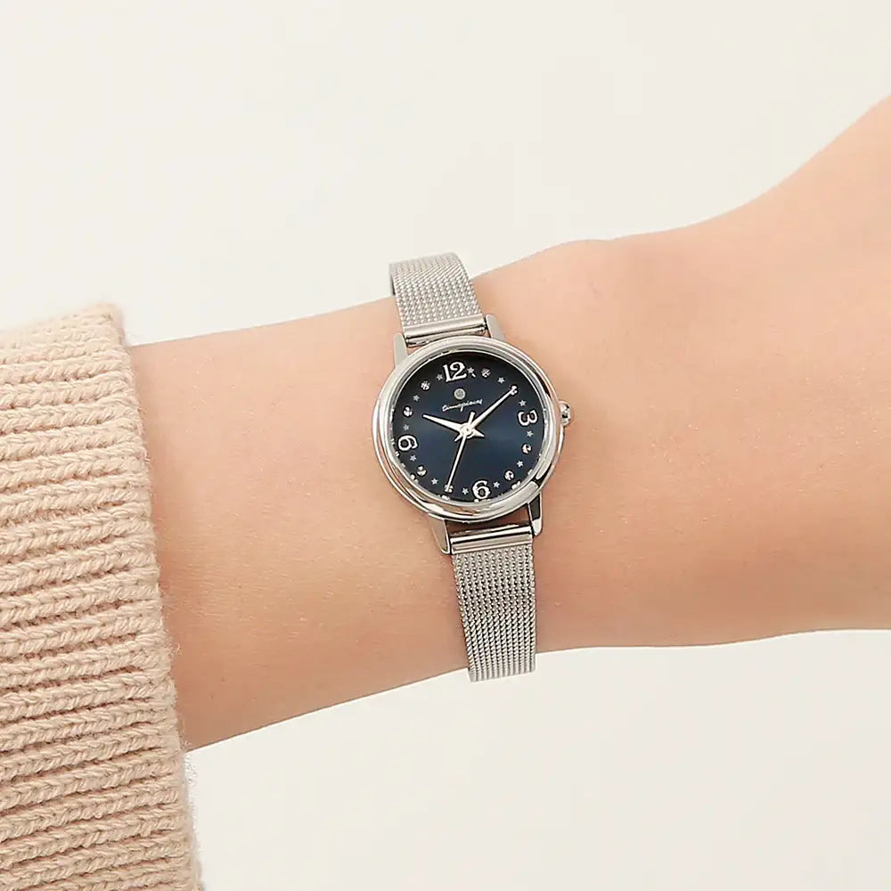 OST - Little Star Between Time Silver Women's Mesh Watch - OST - Watch - Harumio